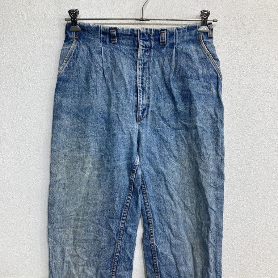 アメリカ製【POWER BLUES】デニムパンツ☆42 TALON USA刻印☆ 70s 