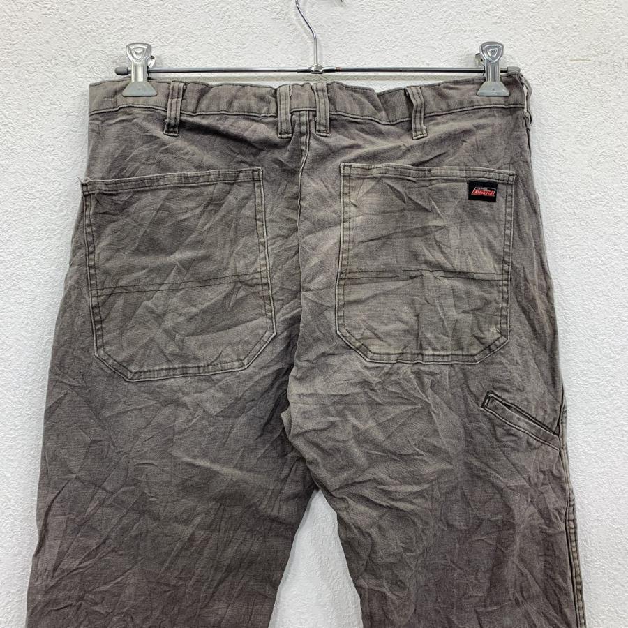 Dickies ワーク・ペインターパンツ W34 ディッキーズ グレー ロゴ 古着卸 アメリカ仕入 2305-87 ボトムス、パンツ 