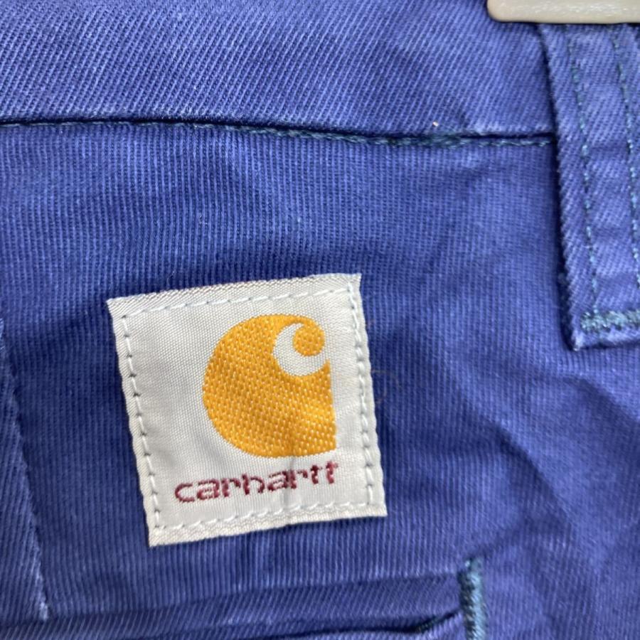 Carhartt ワークパンツ W26 カーハート ウィメンズ ネイビー 古着卸 