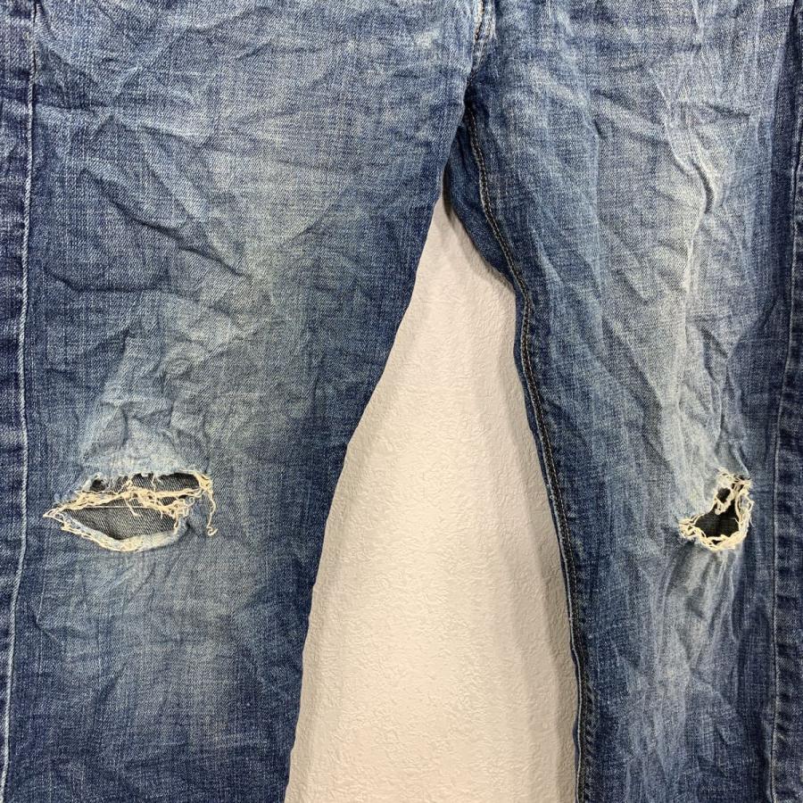 Levi's デニムパンツ W32 リーバイス ブルー スリムストレートフィット