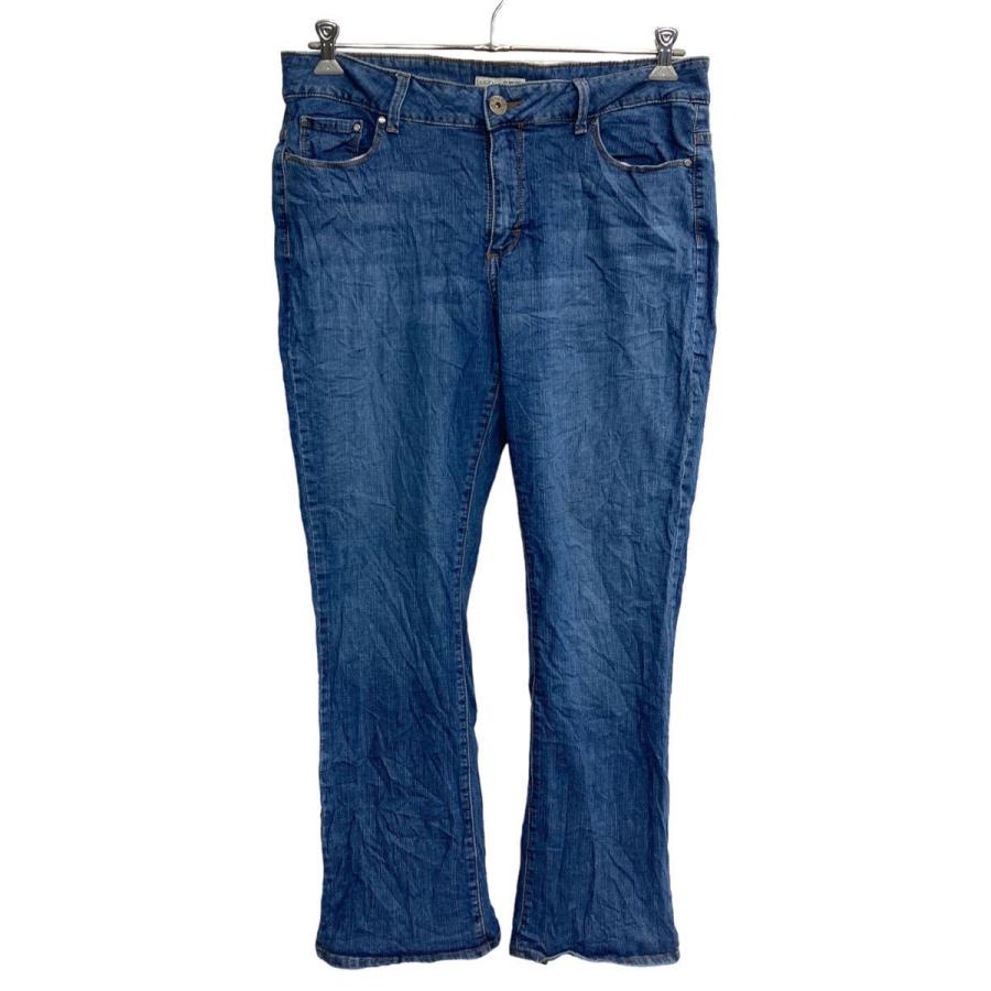 RIDERS Lee デニムパンツ W36 リー ウィメンズ ブーツカット ブルー 