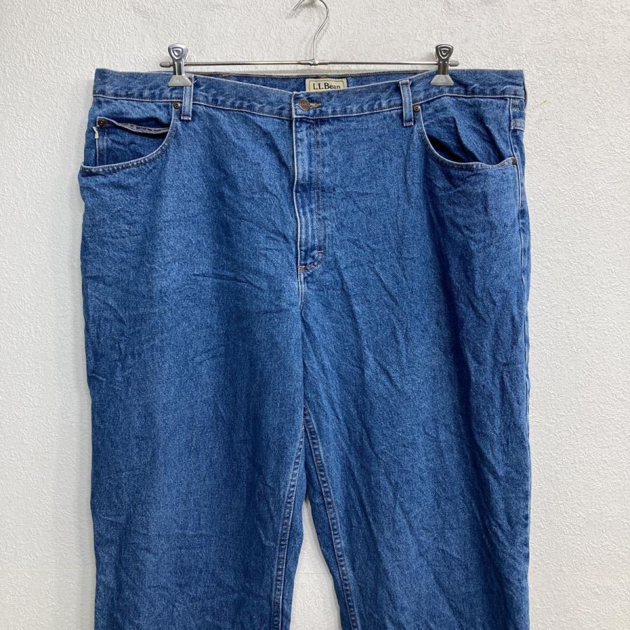 L.L.Bean デニムパンツ W46 エルエルビーン リラックスフィット ビッグ 