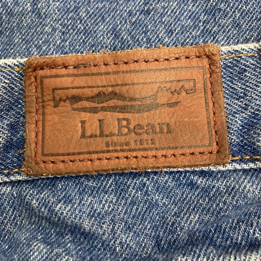 L.L.Bean デニムパンツ W46 エルエルビーン リラックスフィット ビッグ 