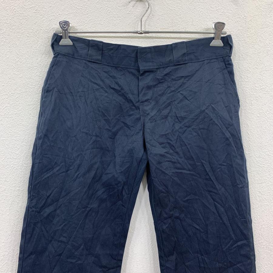 Dickies ワーク・ペインターパンツ W34 ディッキーズ ネイビー ロゴ