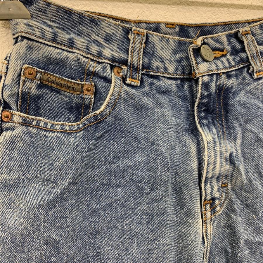 CalvinKlein デニムパンツ W24 カルバンクライン ライトブルー 