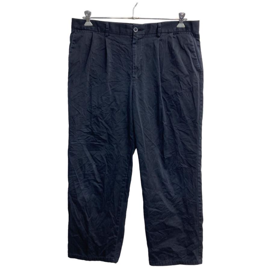 DOCKERS チノパンW38 ドッカーズ ビッグサイズ ブラック 古着卸