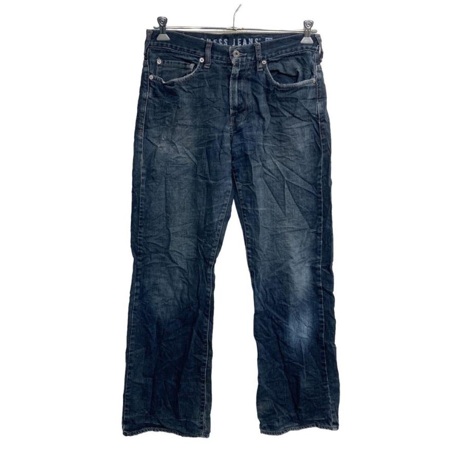 GUESS JEANS デニムパンツ W32 ゲスジーンズ インディゴ 古着卸 