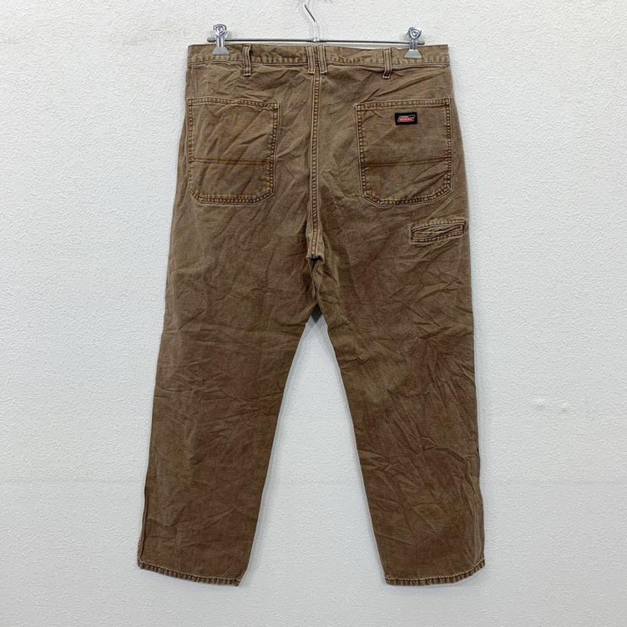 Dickies ワーク・ペインターパンツ W38 ディッキーズ ブラウン ロゴ