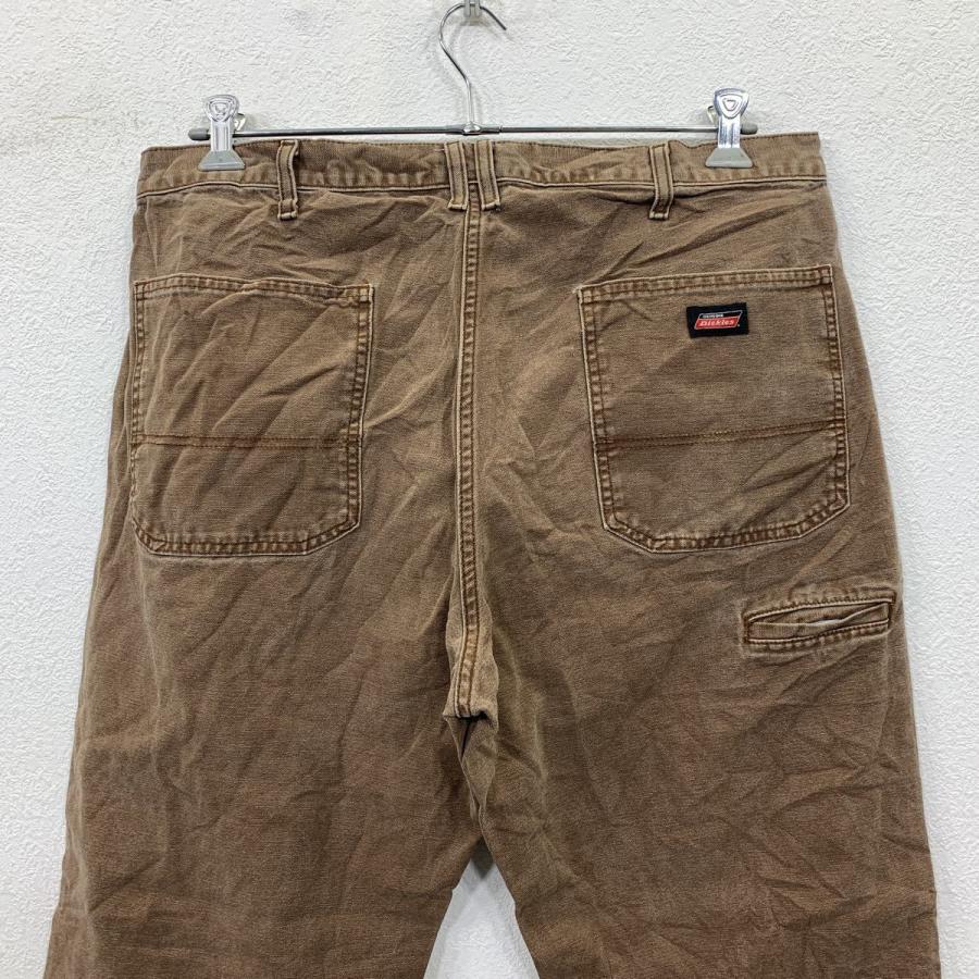 Dickies ワーク・ペインターパンツ W38 ディッキーズ ブラウン ロゴ