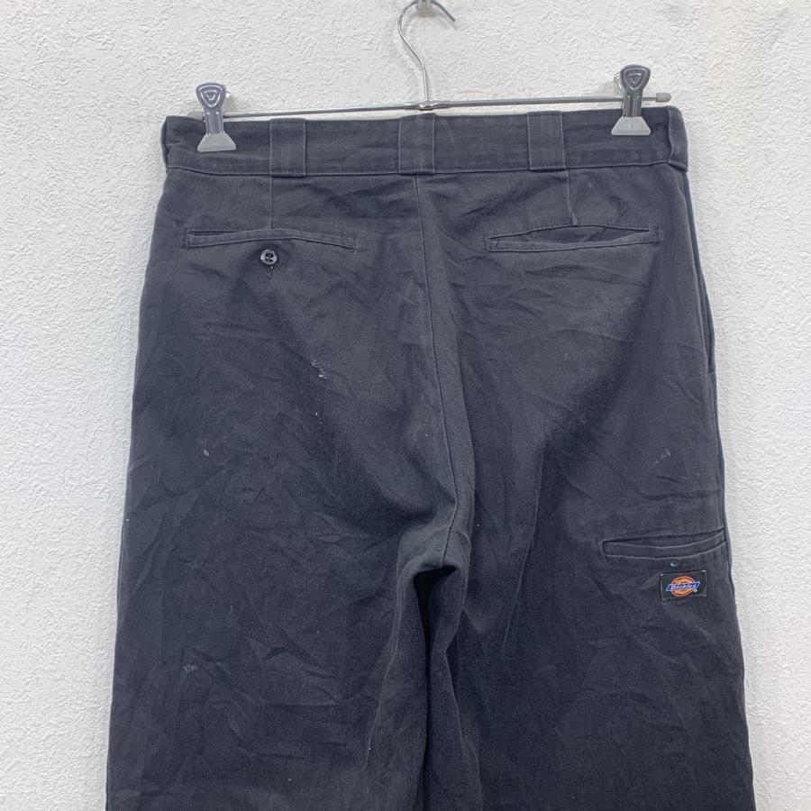 ディッキーズ ダブルニー ブラック ペインターパンツ W34 L32 Dickies ワーク・ペインターパンツ W34 ディッキーズ ブラック ロゴ