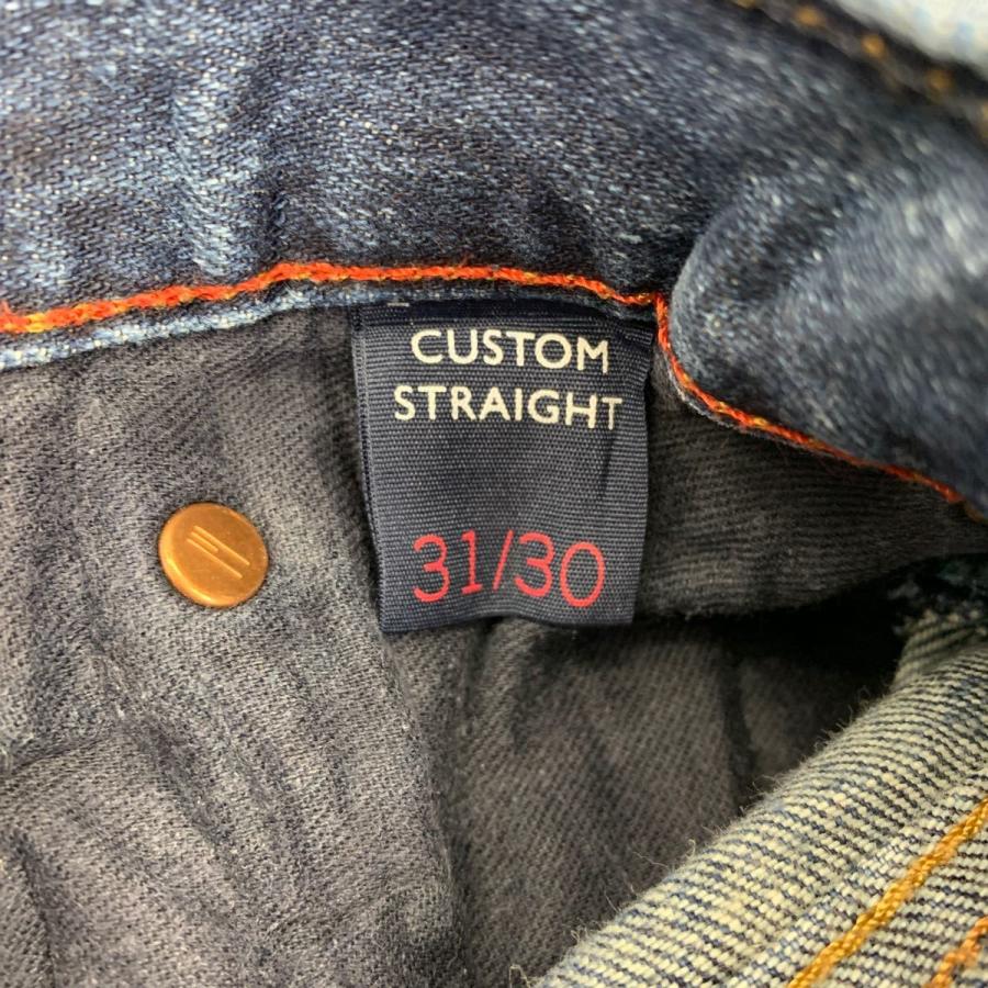 TOMMY HILFIGER デニムパンツ W31 トミーヒルフィガー ブルー カスタム