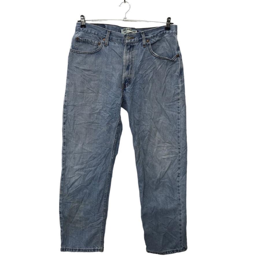 Levi's 550 USA製 デニムパンツ W34 L36 刻印650 VT Levi's 550 デニムパンツ W34 リーバイス リラックスフィット コットン