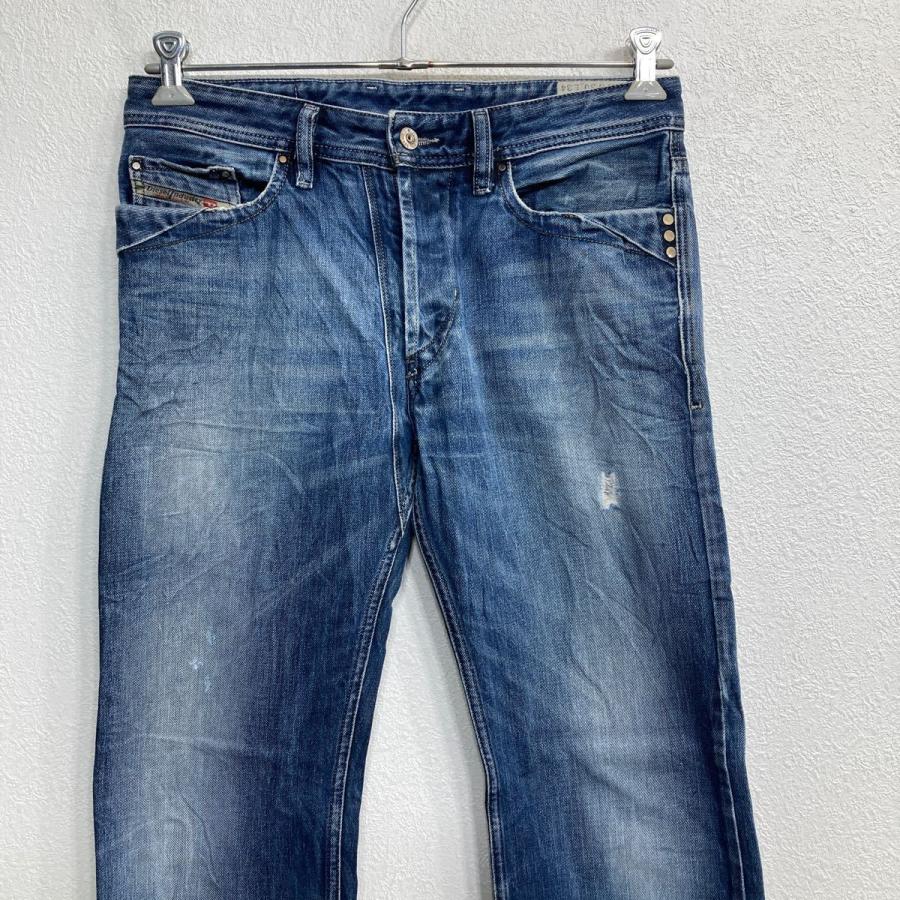 DIESEL デニムパンツ W30 ディーゼル MENNIT ボタンフライ ブルー