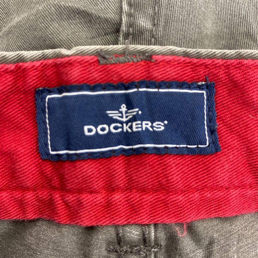 DOCKERS チノパンツ W34 ドッカーズ コットン グレー 古着卸 アメリカ仕入 2311-919｜voxtrading9｜07