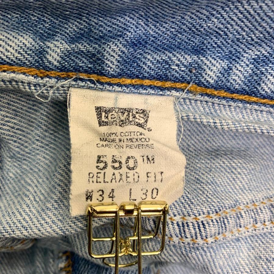 Levi's 550 デニムパンツ W34 リーバイス リラックスフィット ライト