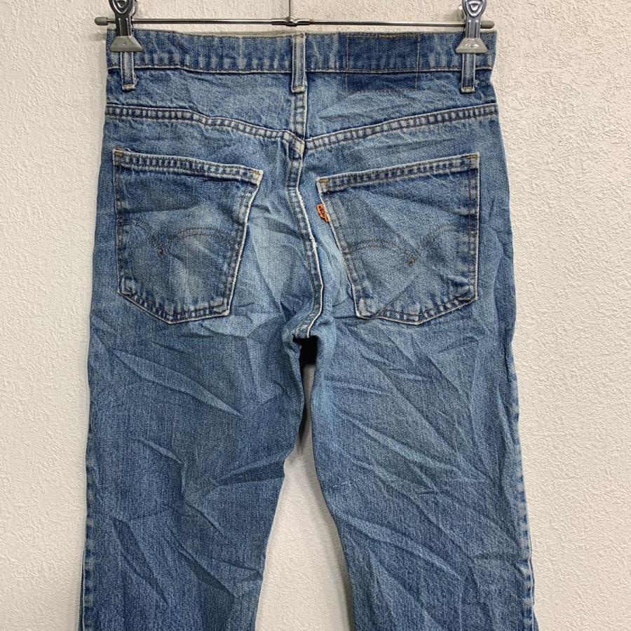 【80s古着】リーバイスlevi's USA製デニムジーパン　オレンジタブW38 Levi's デニムパンツ W31 リーバイス オレンジタブ ブルー USA製 古着