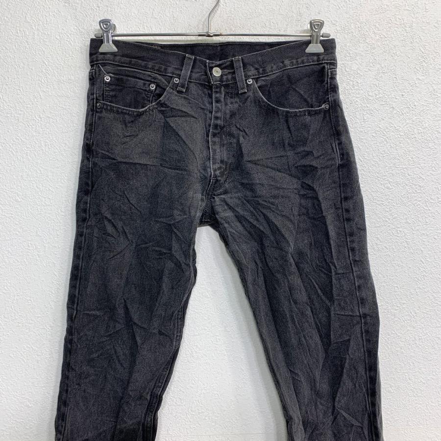 リーバイス　プレミアム　アメリカ製　505 デニムパンツ　W33 Levi's 505 デニムパンツ W33 リーバイス レギュラーフィット ブラック