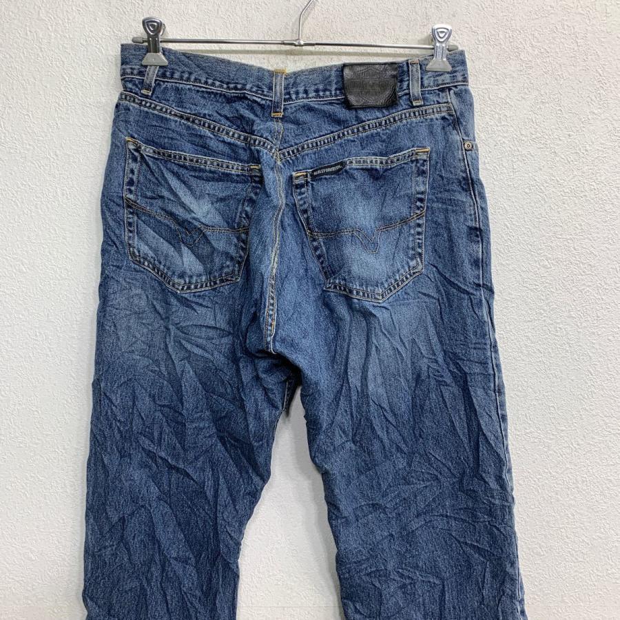Harley-Davidson デニムパンツ W33 ハーレーダビッドソン ブルー