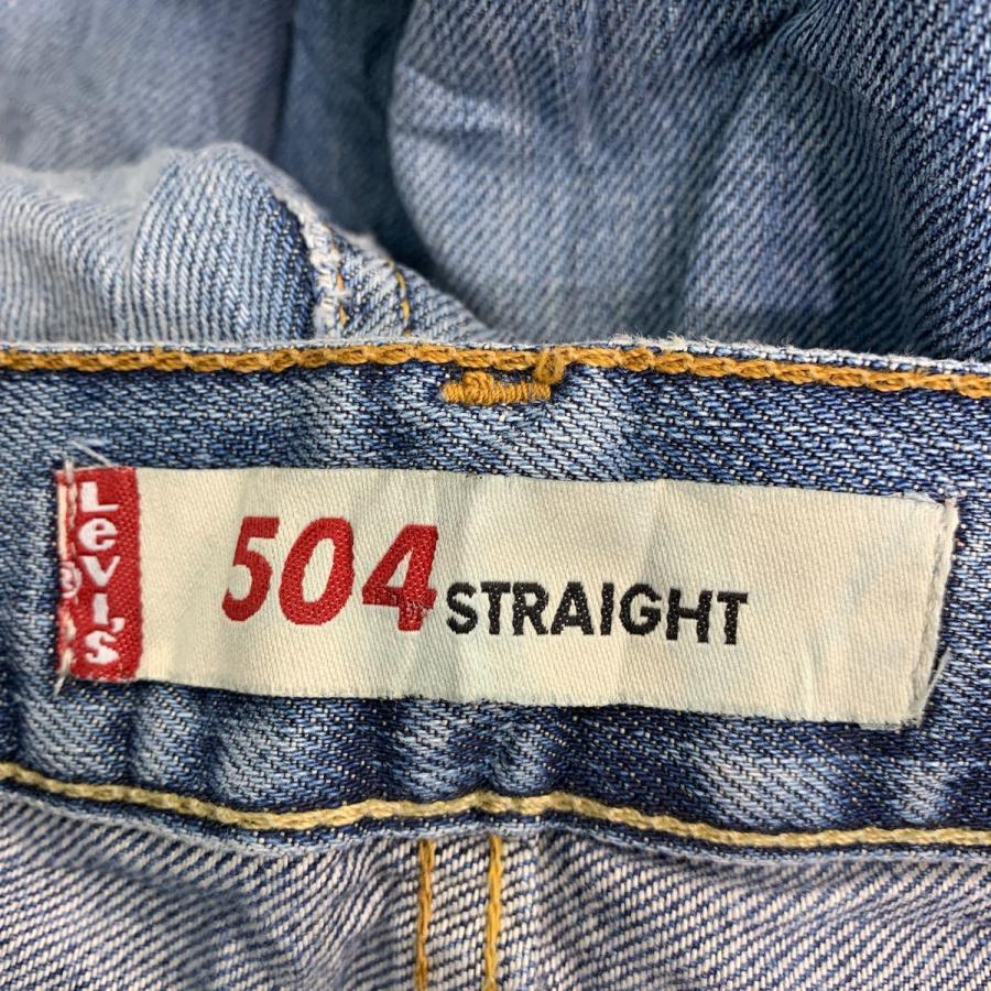 Levi's 504 デニムパンツ W28 リーバイス ストレート ブルー