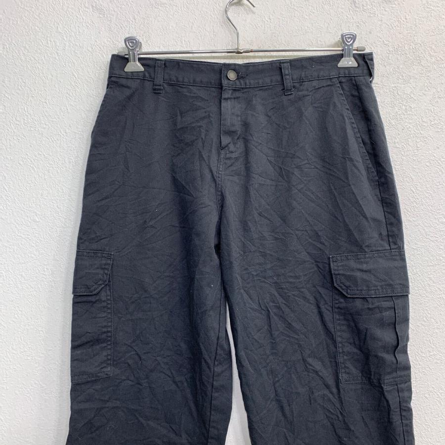 Dickies ワークパンツ W32 ディッキーズ カーゴパンツ ブラック 古着卸