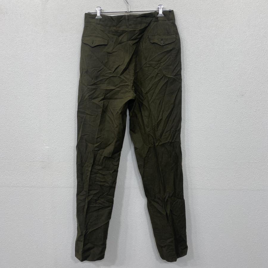 ミリタリー トラウザーズパンツ W33 ウール RAPIDジッパー 古着卸