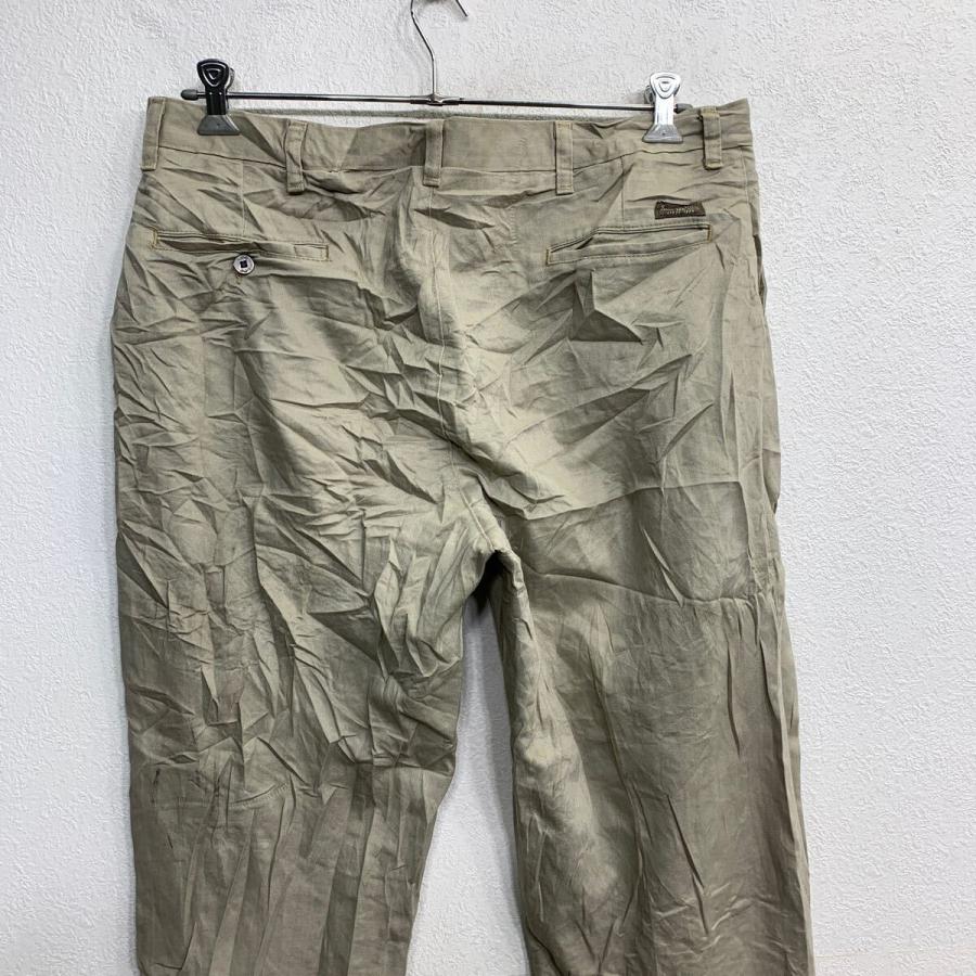 Lee チノパン W38 リー タックパンツ ビッグサイズ ベージュ コットン