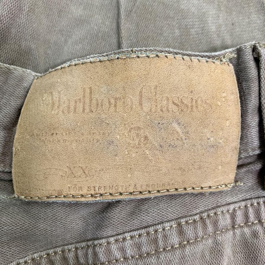 Marlboro Classics ロングパンツ W31 マルボロクラシック カーキ 古着