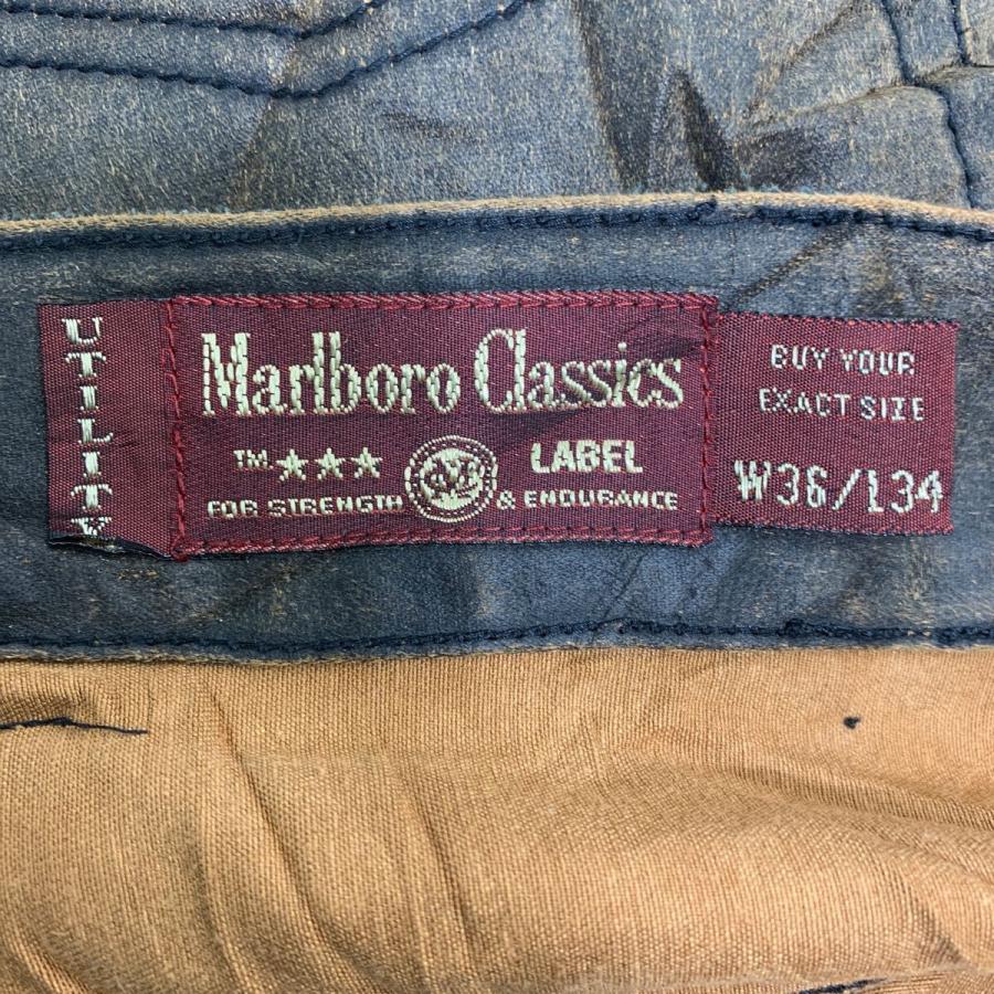 中古 古着 Marlboro Classics デニムパンツ W36 マルボロ ビッグサイズ ブラウン コットン 古着卸 アメリカ仕入 2404-156｜voxtrading9｜09