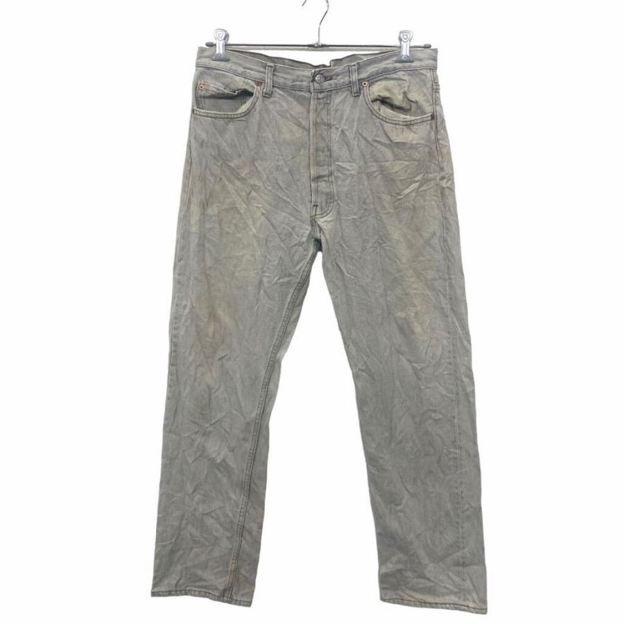Levi's デニムパンツ W35 リーバイス グレー 古着卸 アメリカ仕入 2405