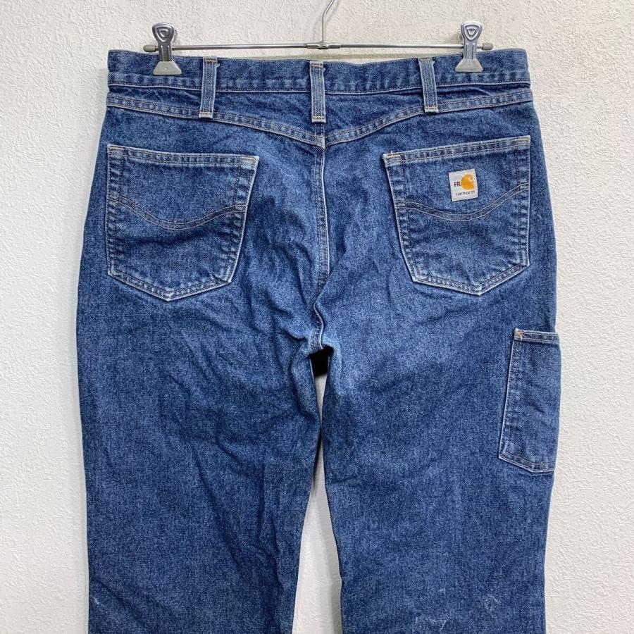 Carhartt ワークデニムパンツ ダブルニー 濃紺 ビッグサイズ USA製 楽天市場】濃紺 90's USA製 □ CAHARTT カーハート ダブルニー