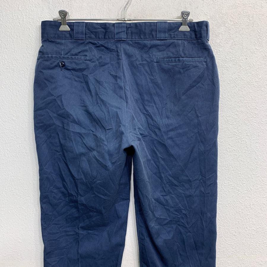 80s USA製 Dickies ディッキーズ ワークパンツ ネイビー W38 Dickies ワークパンツ W38 ディッキーズ ビッグサイズ ネイビー