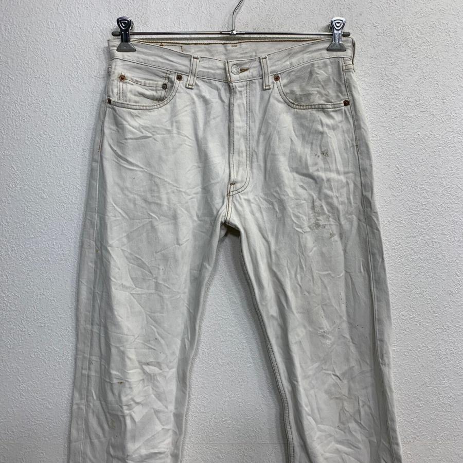 Levi's 501 デニムパンツ W33 リーバイス ボタンフライ ホワイト