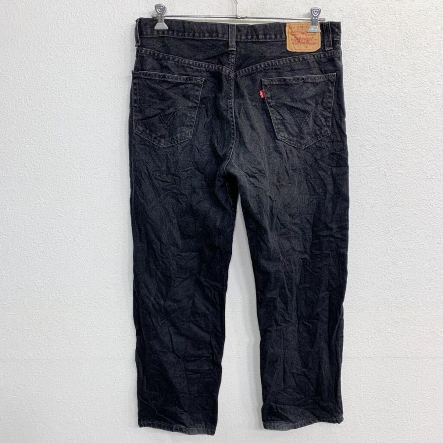 Levi's デニムパンツ W36 リーバイス リラックスフィット ビッグサイズ ブラック メキシコ製 古着卸 アメリカ仕入 2405-243｜voxtrading9｜04