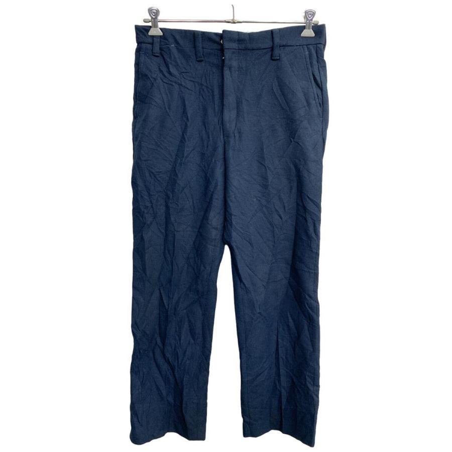 FARAH スラックス W35 TALONジップ ネイビー 古着卸 アメリカ仕入 2405 