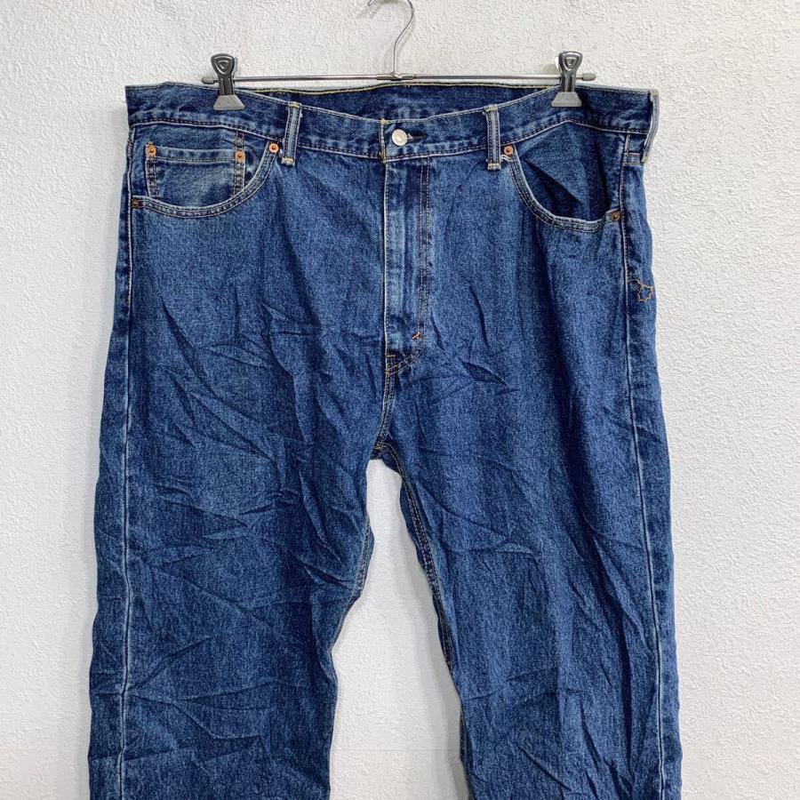【アメリカ製】Levi's 505 濃紺 実寸W42×L29 ビッグサイズ Levi's 505 デニムパンツ W42 リーバイス レギュラーフィット ビッグ