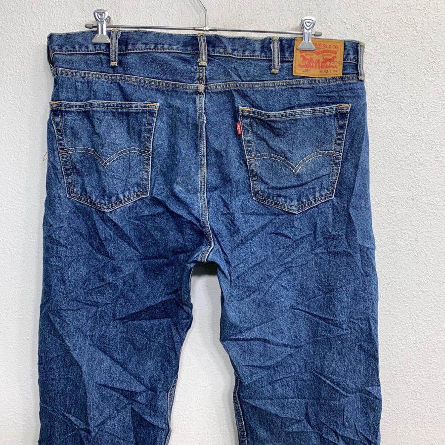 Levi's 505 デニムパンツ W42 リーバイス レギュラーフィット ビッグ