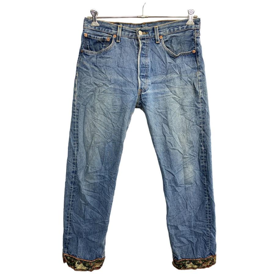 Levi's 501 デニムパンツ　W33 L36 Levi's 501 デニムパンツ W33 リーバイス ボタンフライ ブルー