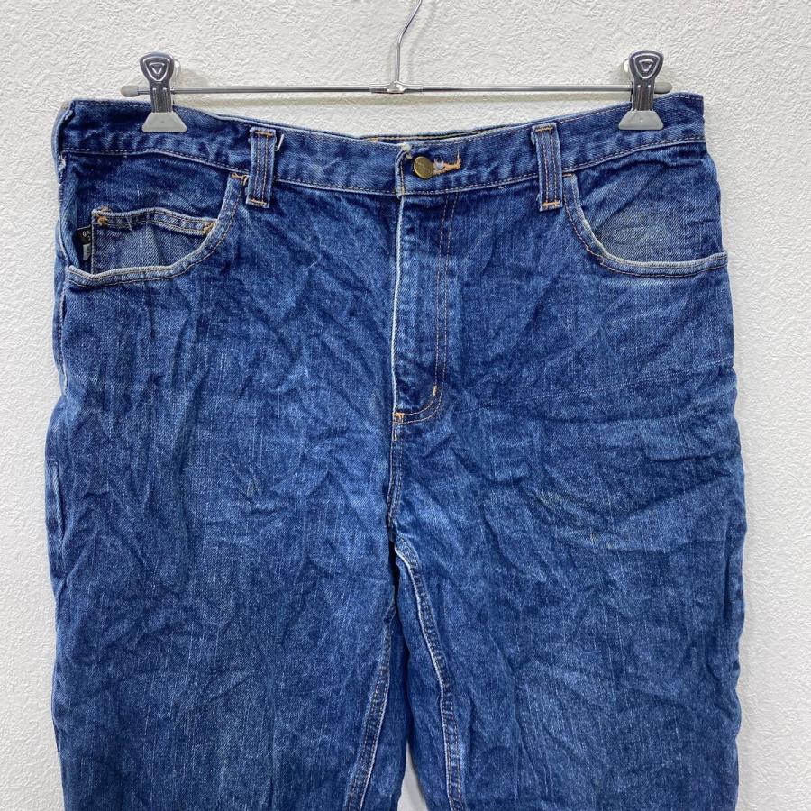 Carhartt デニムパンツ W36 ビッグサイズ カーハート ブルー コットン 