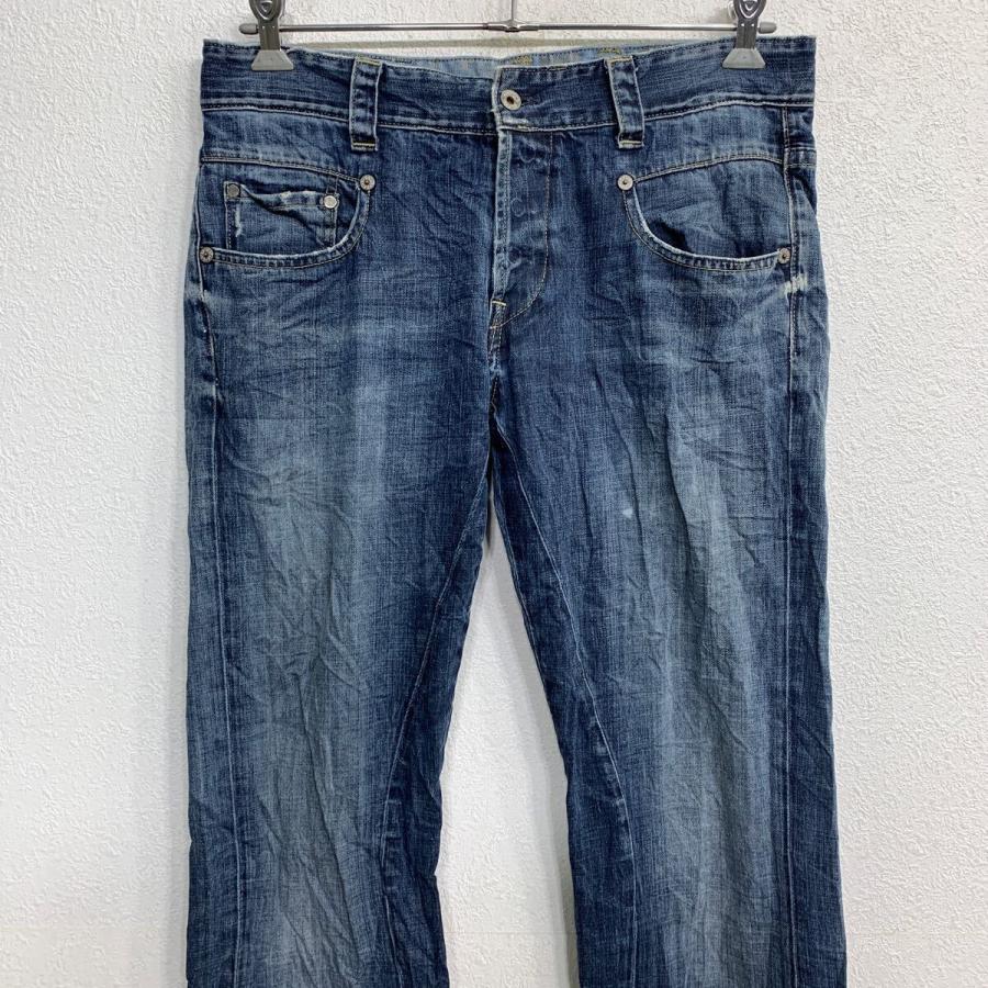 G-STAR RAW デニムパンツ W34 ジースター ボタンフライ インディゴ 