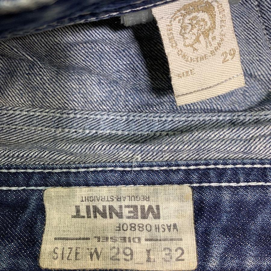 即発送♬デニムパンツ 29 DIESEL デニムパンツ W29 ディーゼル ボタンフライ MENNIT