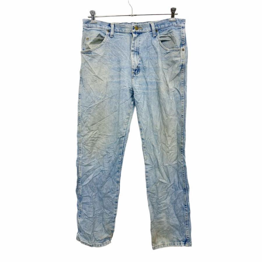 Wrangler デニムパンツ W36 ラングラー ビッグサイズ ライトブルー 
