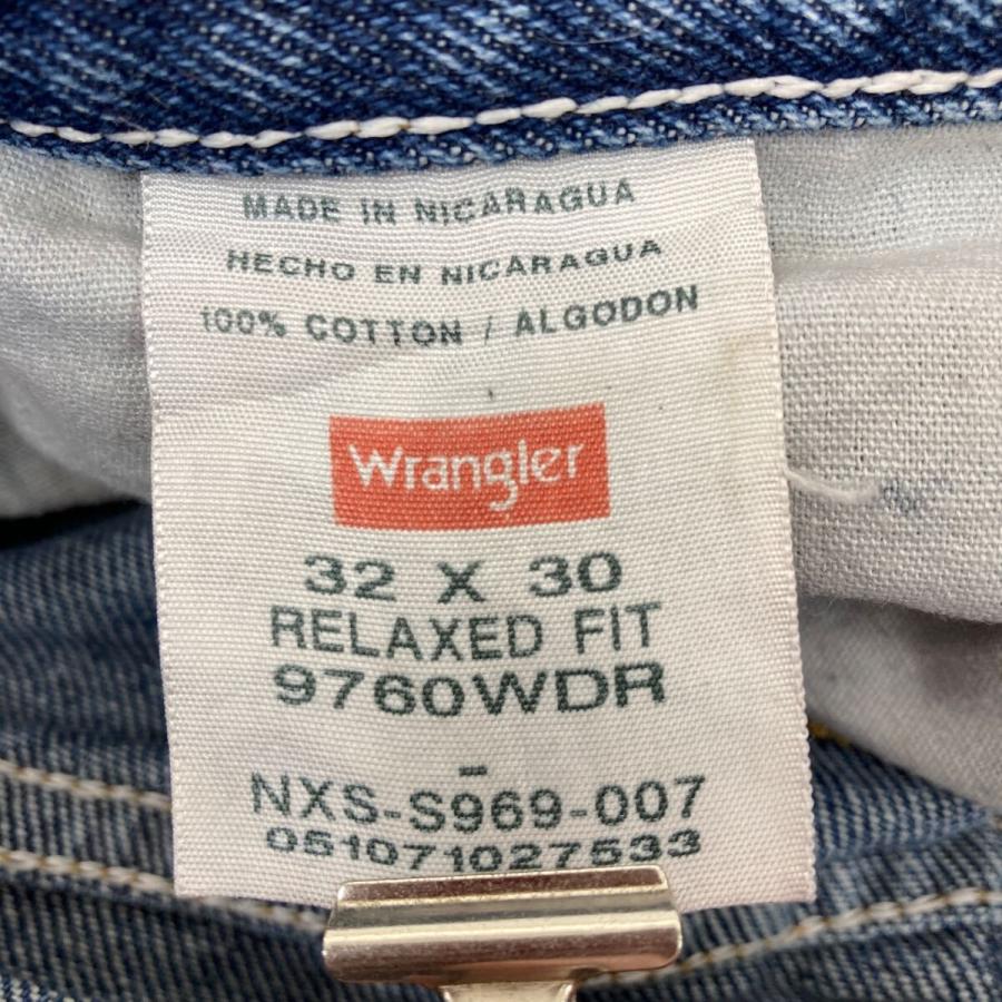 Wrangler デニムパンツ W32 ラングラー リラックスフィット ブルー