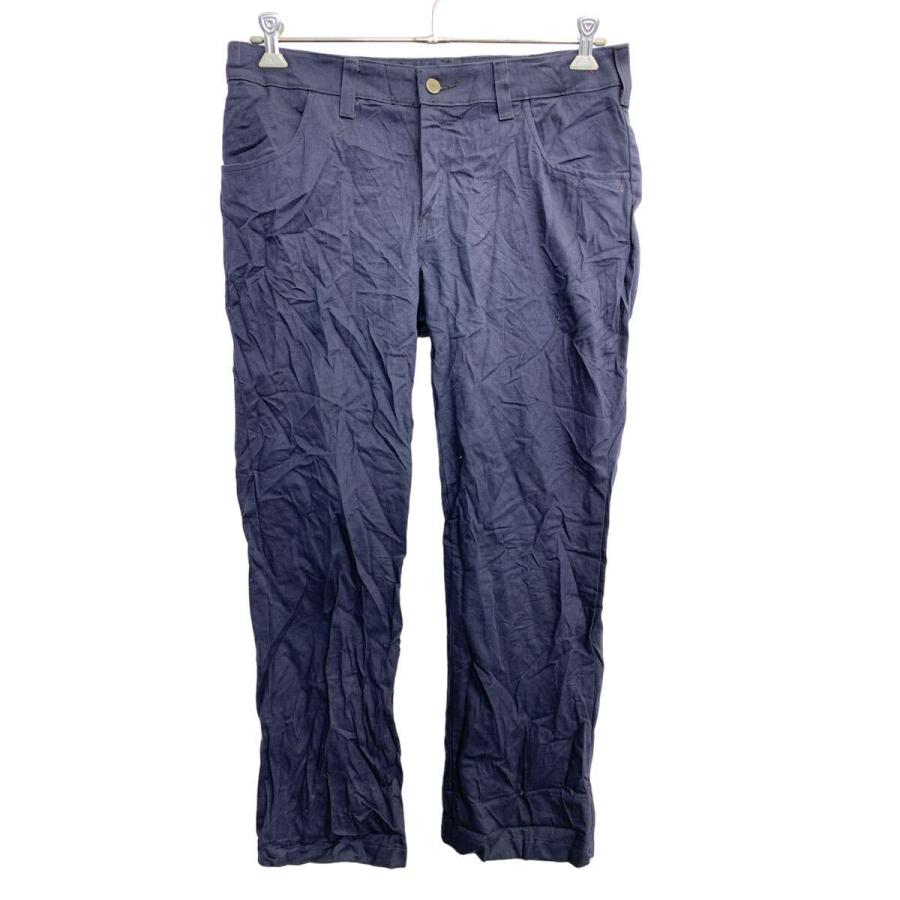 Workrite FR ワークパンツ W35 レディース ネイビー メキシコ製 古着卸