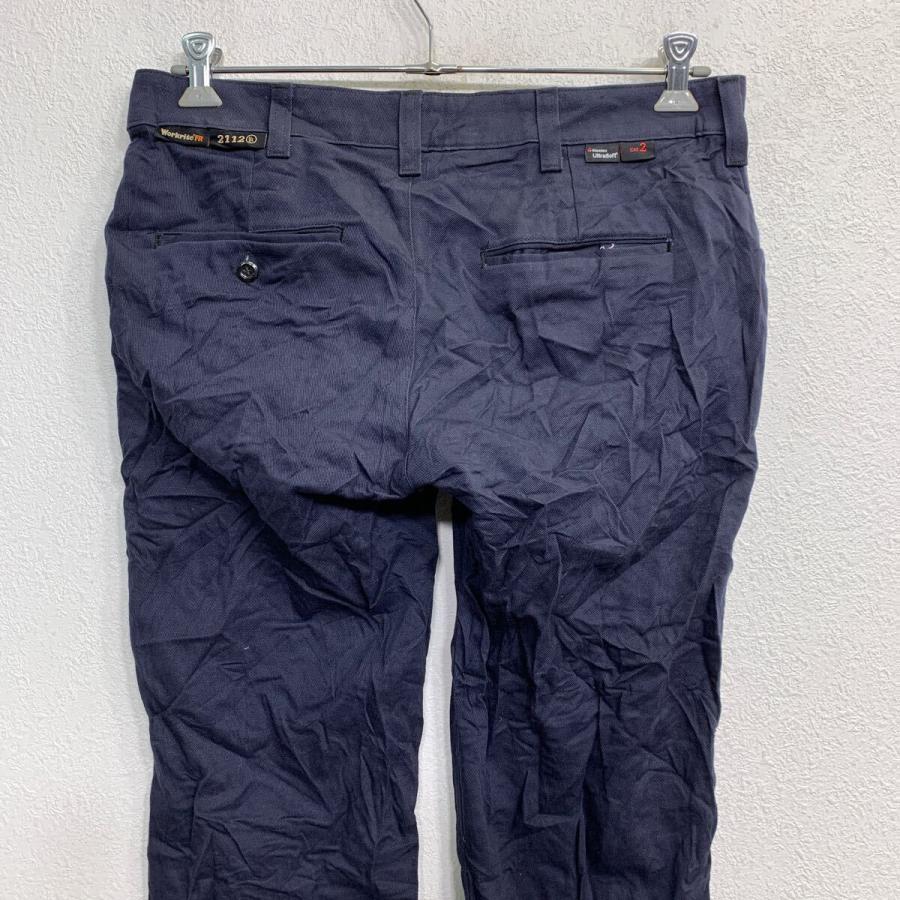レミニッセンスワークパンツ古着80sネイビーW27REMINISCENCE Workrite FR ワークパンツ W35 レディース ネイビー メキシコ製 古着卸