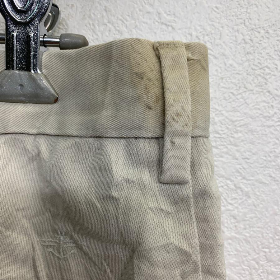 DOCKERS チノパン W40 ドッカーズ ビッグサイズ タックパンツ オフ