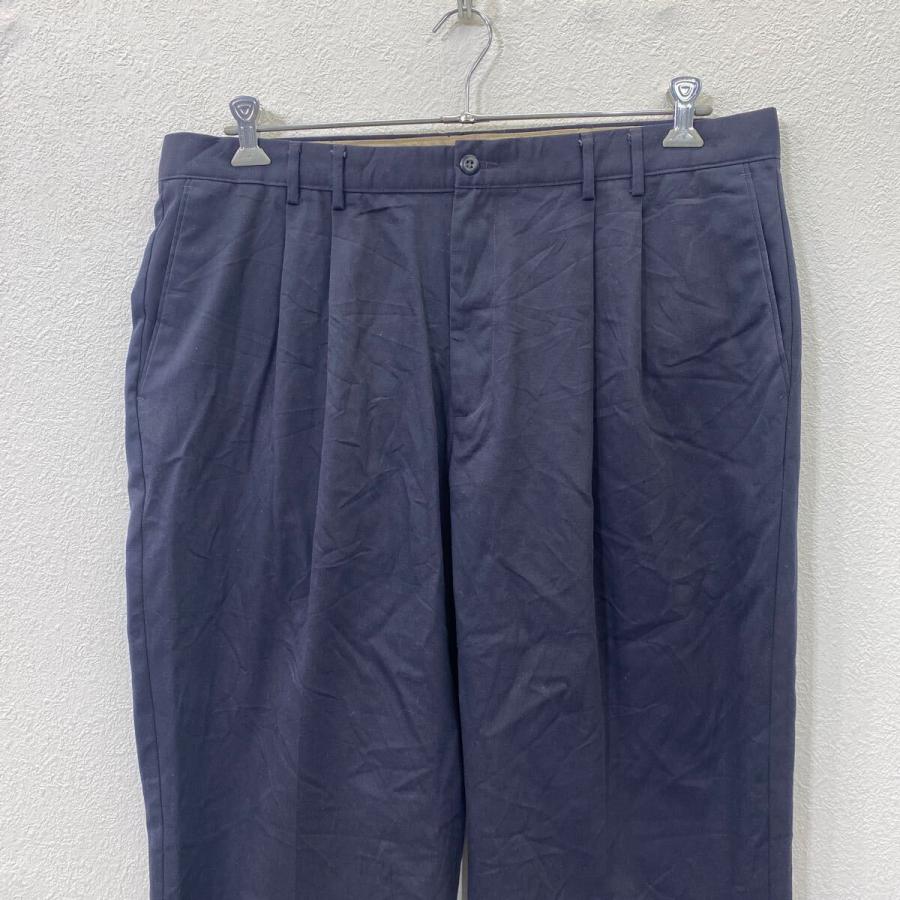 DOCKERS ワークパンツ チノパンツ W40 ドッカーズ コットン ネイビー