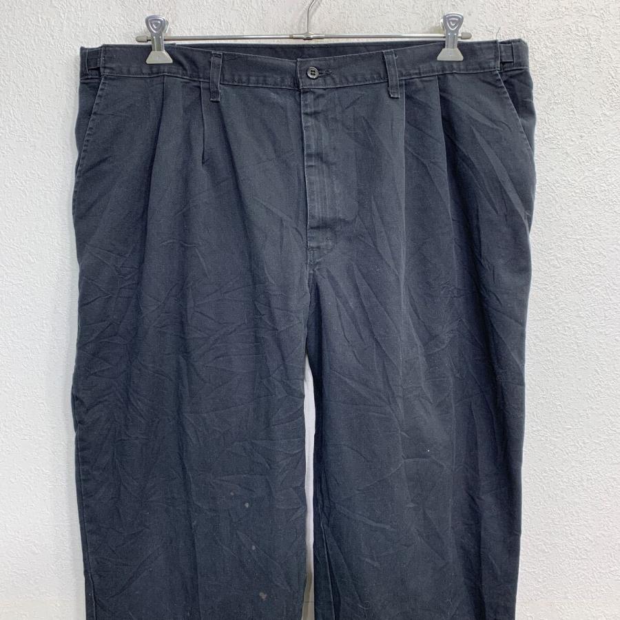 Dickies ワークパンツ W42 ディッキーズ ビッグサイズ ブラック 古着卸