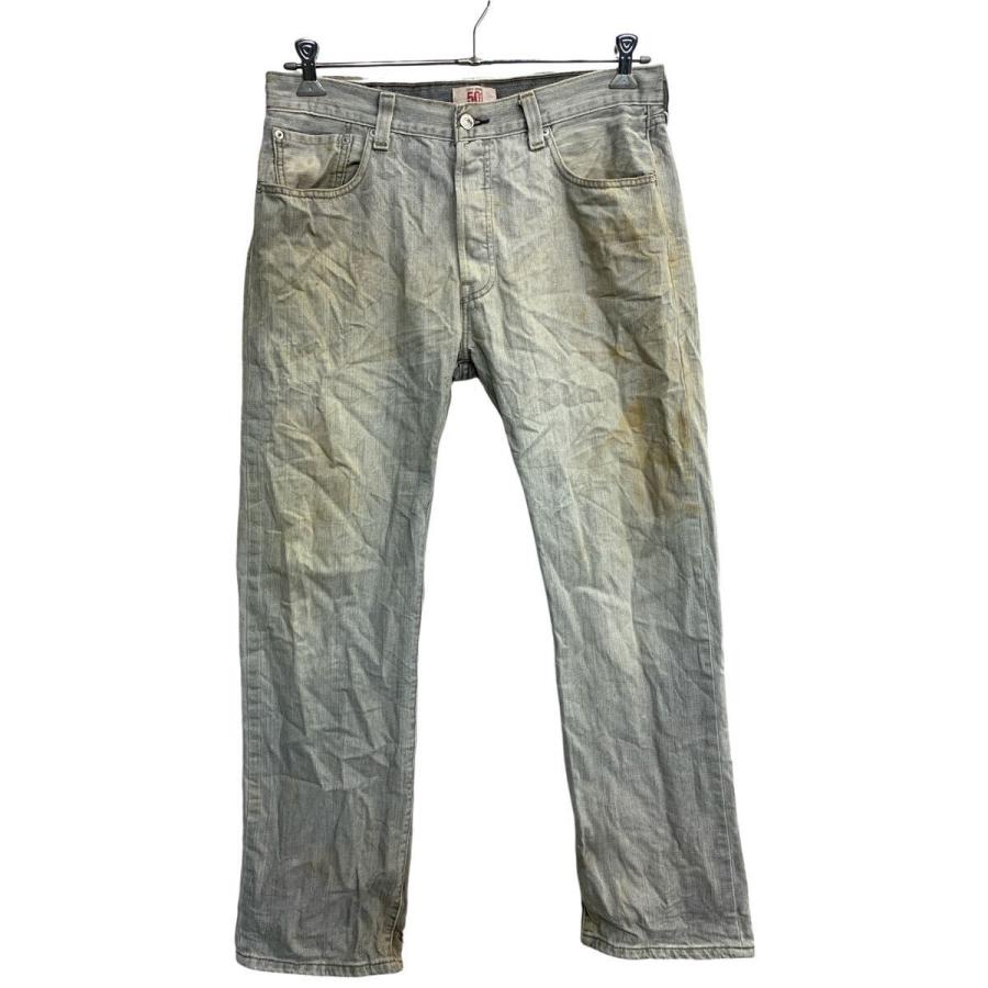 【Levi’s】リーバイス　デニム　ボタンフライ　グレー Levi's（リーバイス）の「LEVI'S/リーバイス 501 CROP デニム