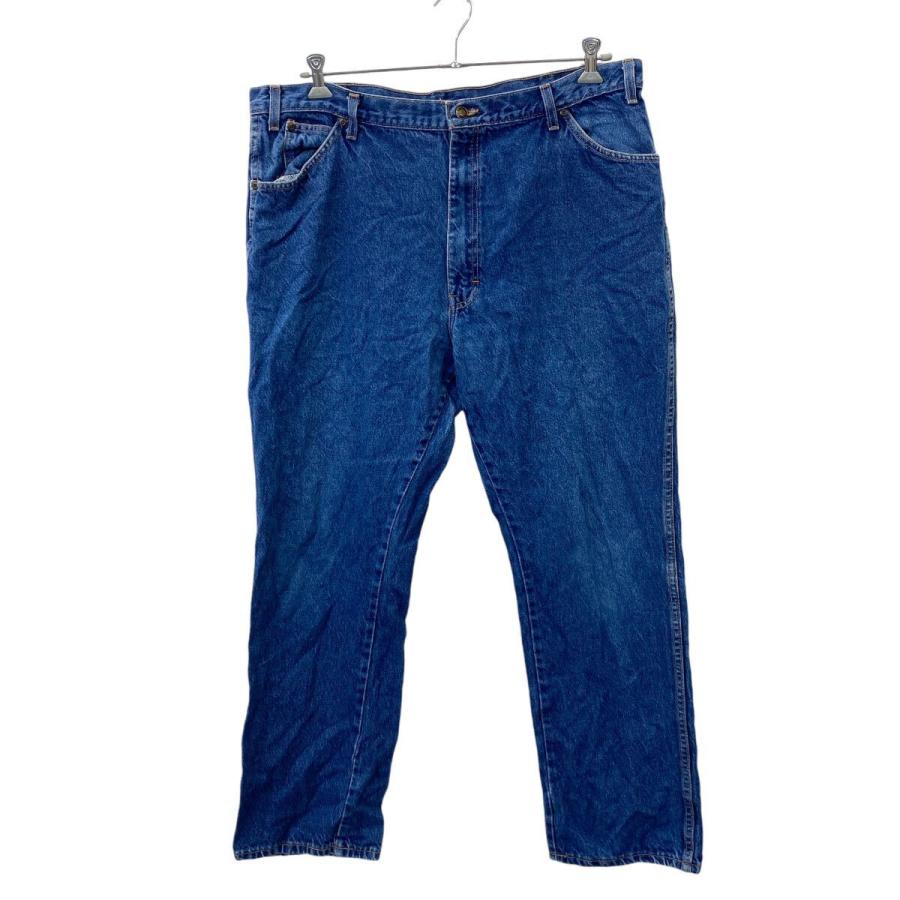 Dickies デニムパンツ W42 ディッキーズ ビッグサイズ コットン 
