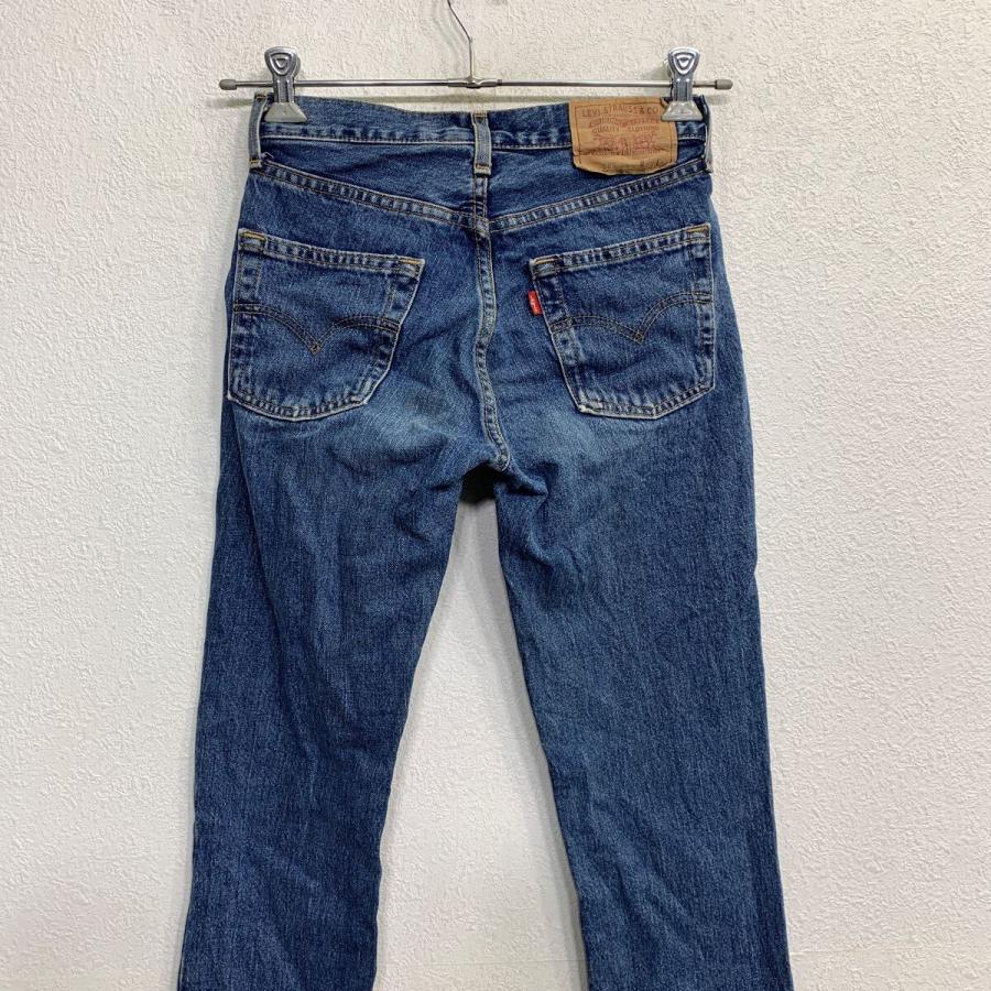 Levi's 595 デニムパンツ W27 リーバイス レディース インディゴ 古着